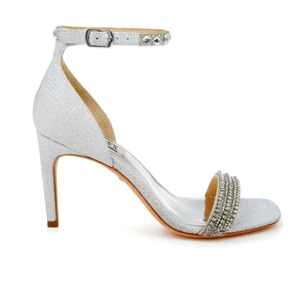 Badgley Mischka Urina Heeled Sandals NIB GORGEOUS - Picture 4 of 10